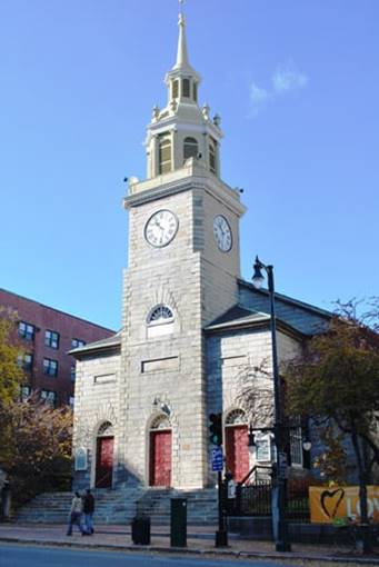 Photo of Portland Discovery - Land and Sea Tours - Portland, ME, United States. First Parish Church