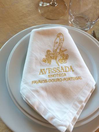 Photo of Quinta de Avessada - Favaios, Portugal. Napkin